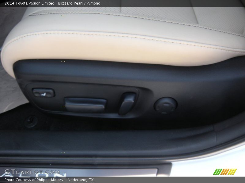 Blizzard Pearl / Almond 2014 Toyota Avalon Limited