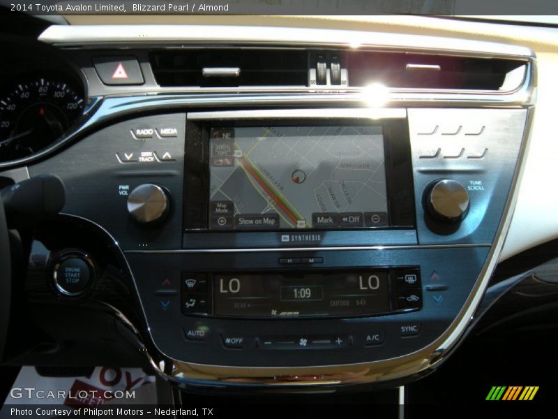 Blizzard Pearl / Almond 2014 Toyota Avalon Limited