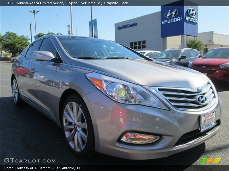 Hyper Silver Metallic / Graphite Black 2014 Hyundai Azera Limited Sedan