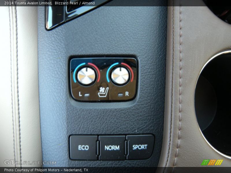 Blizzard Pearl / Almond 2014 Toyota Avalon Limited