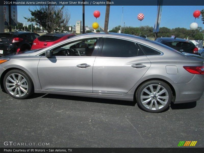 Hyper Silver Metallic / Graphite Black 2014 Hyundai Azera Limited Sedan