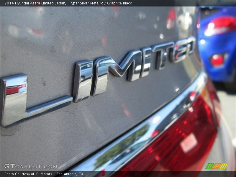 Hyper Silver Metallic / Graphite Black 2014 Hyundai Azera Limited Sedan