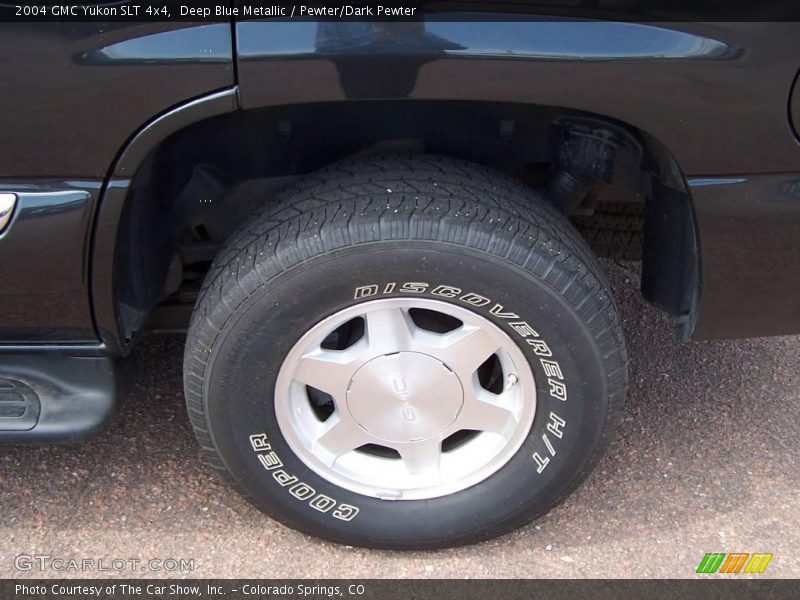 Deep Blue Metallic / Pewter/Dark Pewter 2004 GMC Yukon SLT 4x4