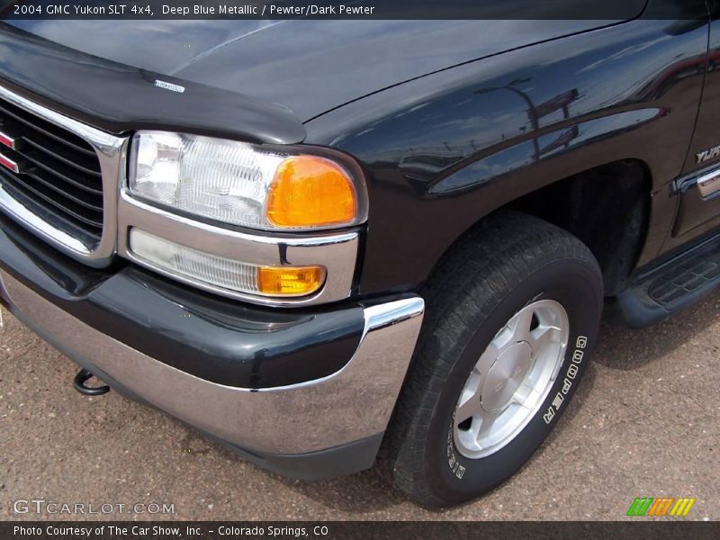 Deep Blue Metallic / Pewter/Dark Pewter 2004 GMC Yukon SLT 4x4