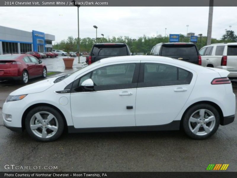 Summit White / Jet Black/Dark Accents 2014 Chevrolet Volt