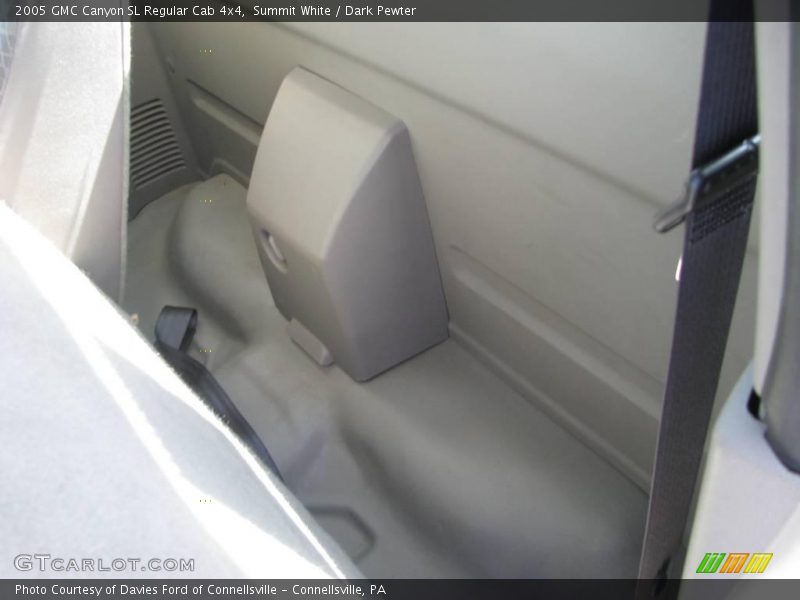 Summit White / Dark Pewter 2005 GMC Canyon SL Regular Cab 4x4