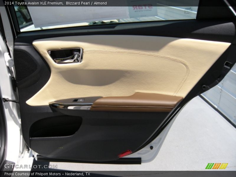 Blizzard Pearl / Almond 2014 Toyota Avalon XLE Premium