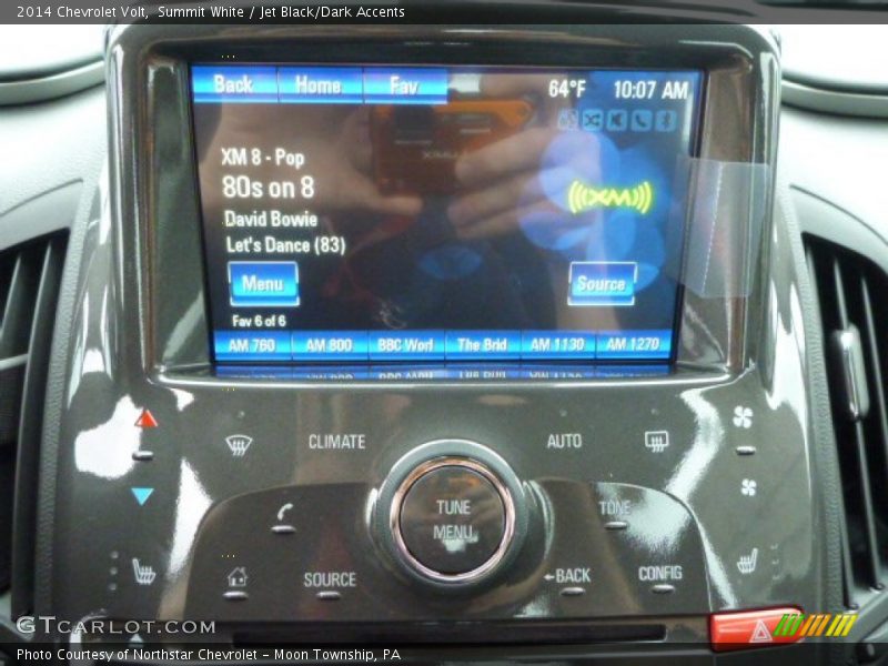 Summit White / Jet Black/Dark Accents 2014 Chevrolet Volt