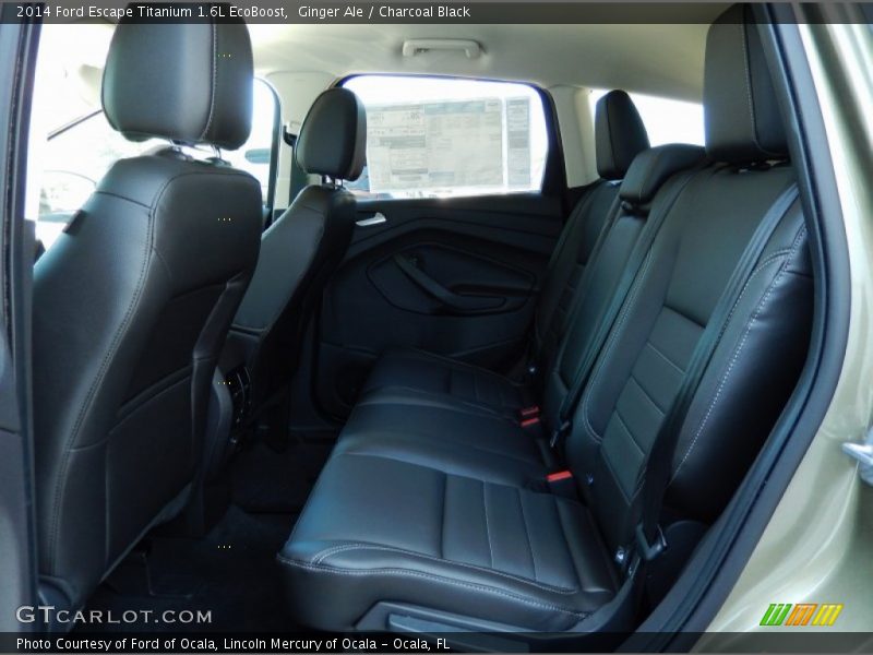 Ginger Ale / Charcoal Black 2014 Ford Escape Titanium 1.6L EcoBoost