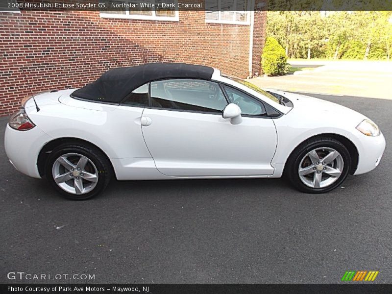 Northstar White / Dark Charcoal 2008 Mitsubishi Eclipse Spyder GS