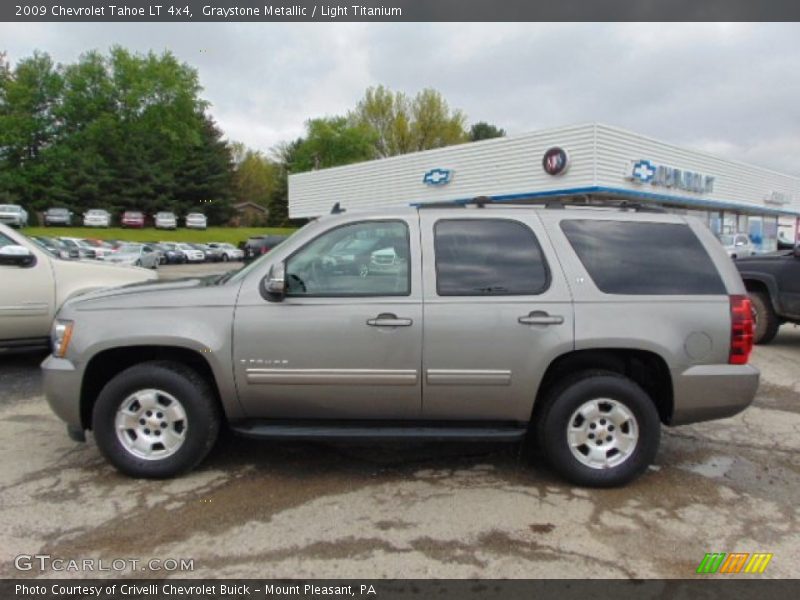 Graystone Metallic / Light Titanium 2009 Chevrolet Tahoe LT 4x4