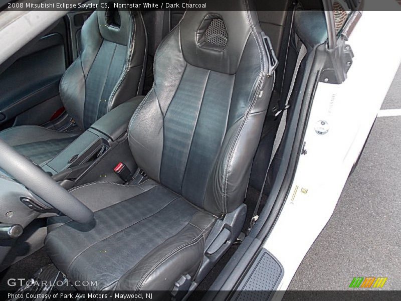 Northstar White / Dark Charcoal 2008 Mitsubishi Eclipse Spyder GS