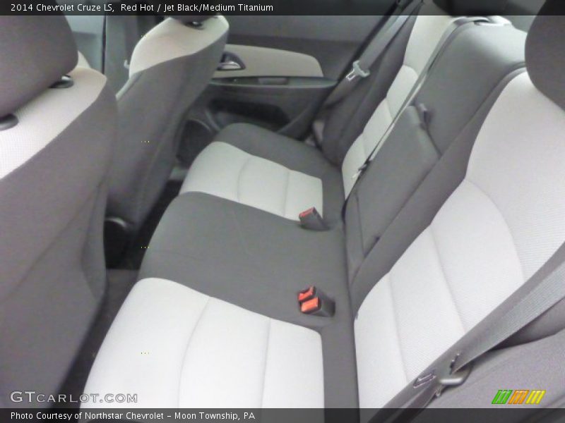 Red Hot / Jet Black/Medium Titanium 2014 Chevrolet Cruze LS
