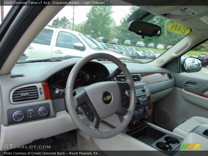 Graystone Metallic / Light Titanium 2009 Chevrolet Tahoe LT 4x4