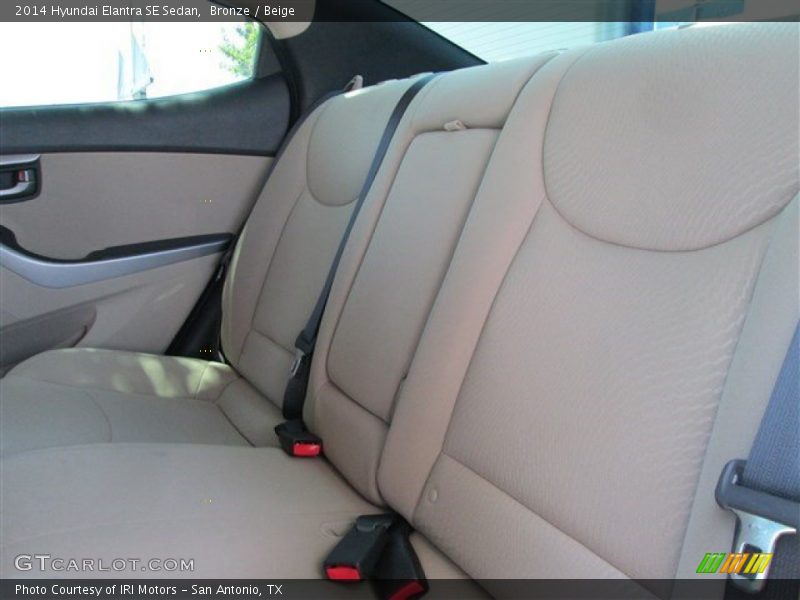 Bronze / Beige 2014 Hyundai Elantra SE Sedan