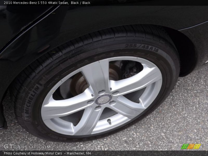 Black / Black 2010 Mercedes-Benz S 550 4Matic Sedan