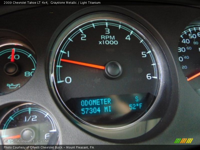 Graystone Metallic / Light Titanium 2009 Chevrolet Tahoe LT 4x4