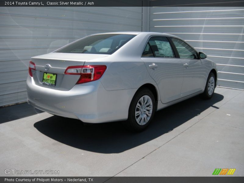 Classic Silver Metallic / Ash 2014 Toyota Camry L