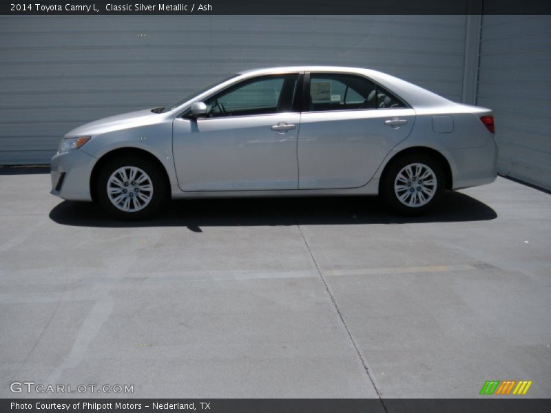 Classic Silver Metallic / Ash 2014 Toyota Camry L