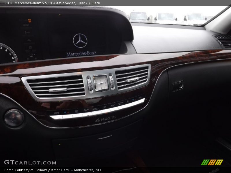Black / Black 2010 Mercedes-Benz S 550 4Matic Sedan