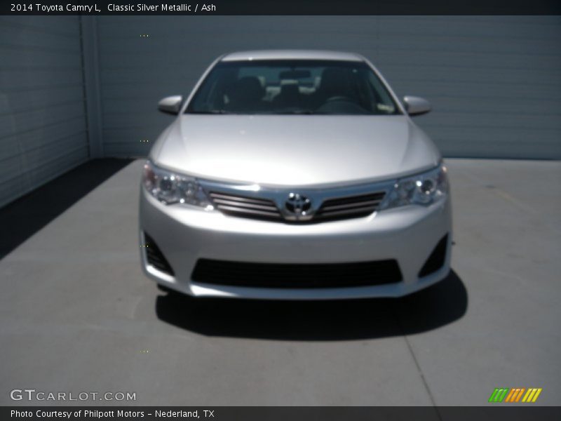 Classic Silver Metallic / Ash 2014 Toyota Camry L