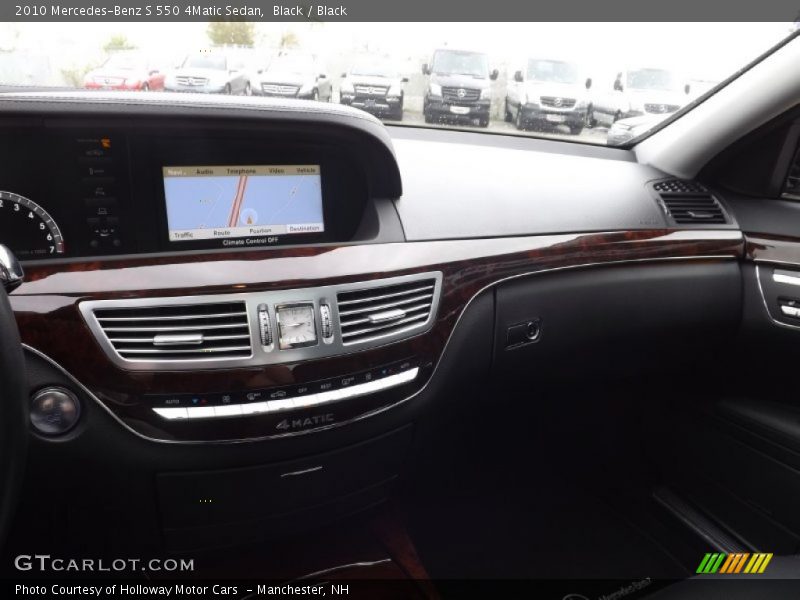 Black / Black 2010 Mercedes-Benz S 550 4Matic Sedan