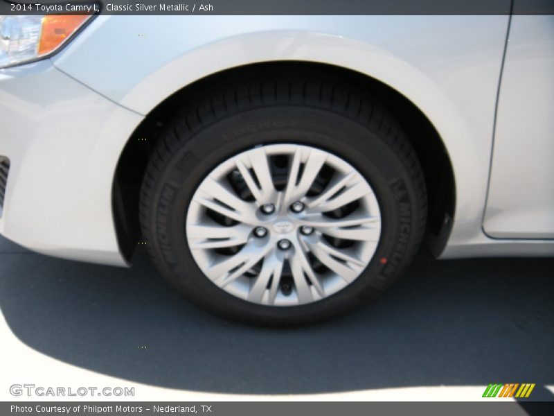 Classic Silver Metallic / Ash 2014 Toyota Camry L