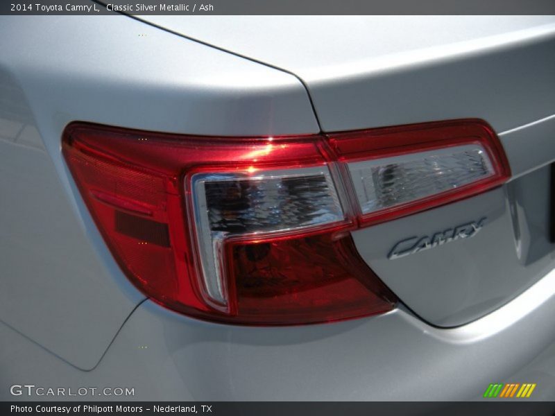 Classic Silver Metallic / Ash 2014 Toyota Camry L