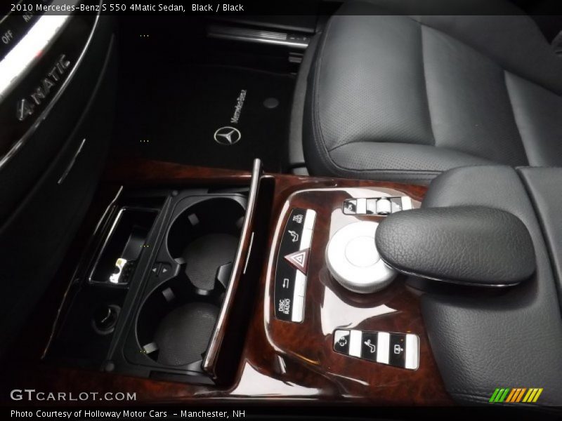 Black / Black 2010 Mercedes-Benz S 550 4Matic Sedan