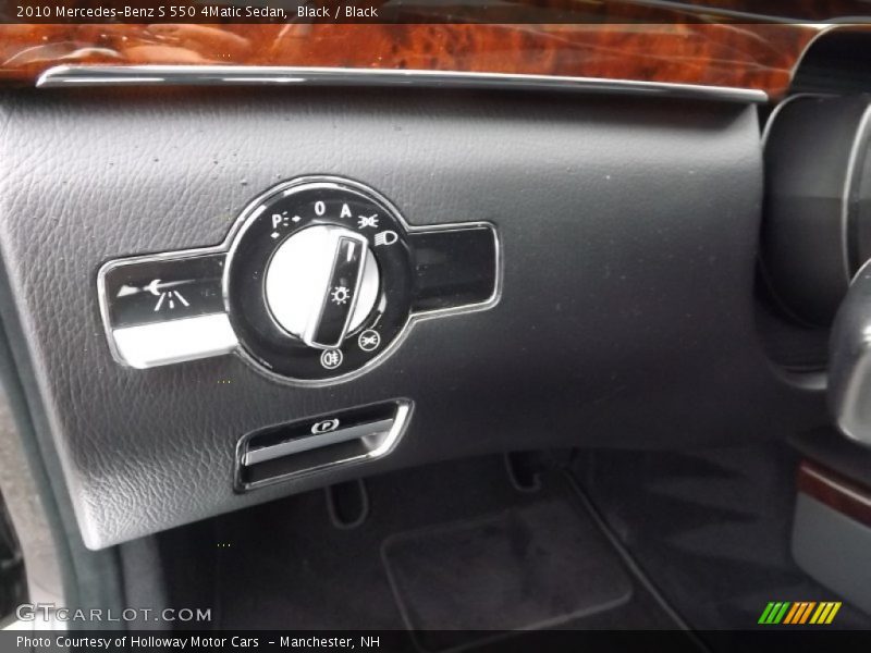 Black / Black 2010 Mercedes-Benz S 550 4Matic Sedan