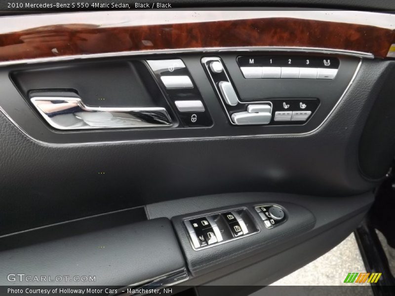 Black / Black 2010 Mercedes-Benz S 550 4Matic Sedan