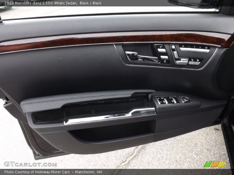 Black / Black 2010 Mercedes-Benz S 550 4Matic Sedan