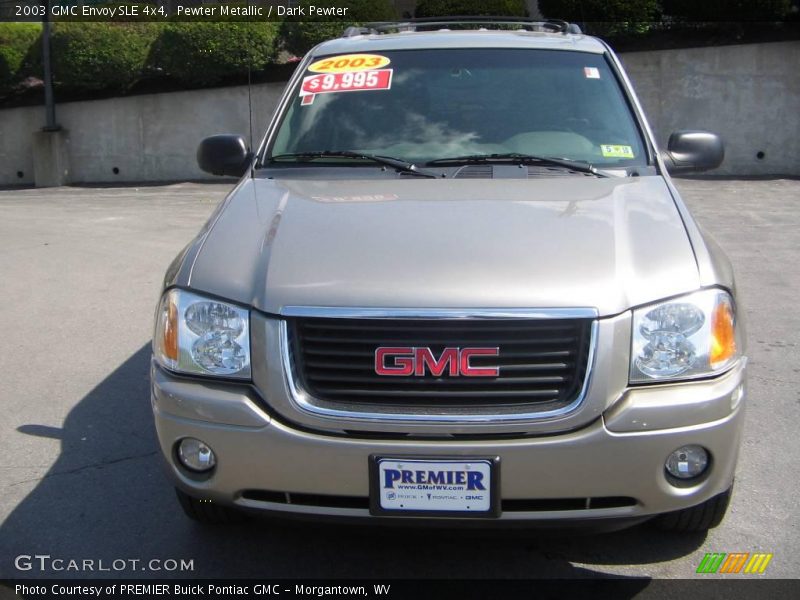 Pewter Metallic / Dark Pewter 2003 GMC Envoy SLE 4x4