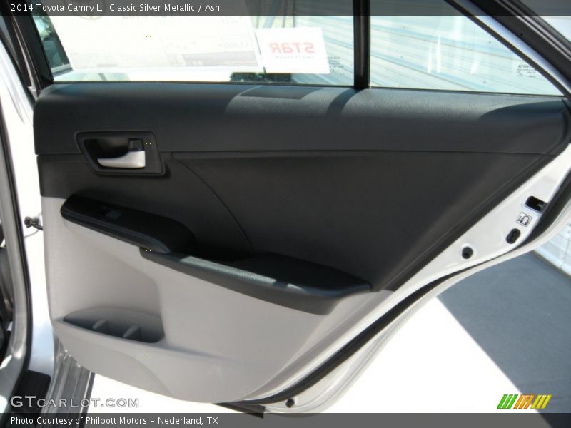 Classic Silver Metallic / Ash 2014 Toyota Camry L