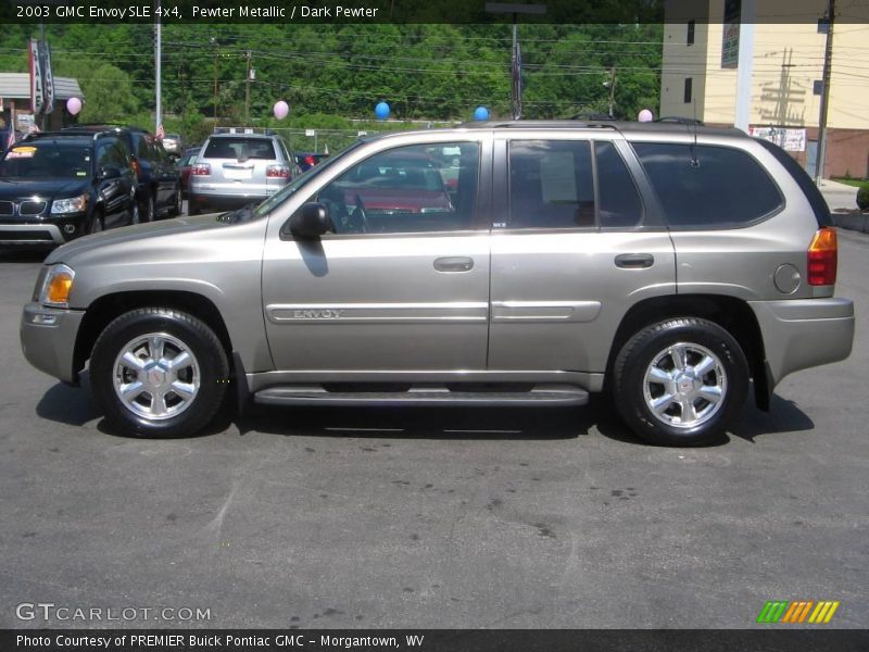 Pewter Metallic / Dark Pewter 2003 GMC Envoy SLE 4x4