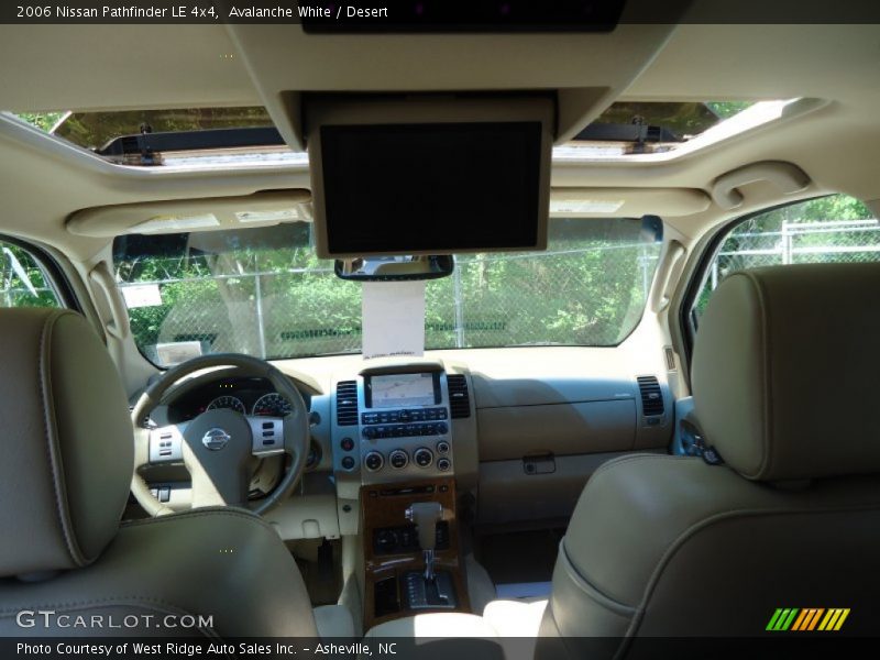Avalanche White / Desert 2006 Nissan Pathfinder LE 4x4