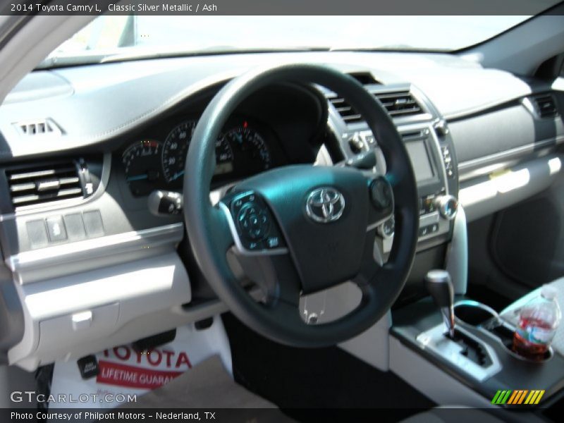 Classic Silver Metallic / Ash 2014 Toyota Camry L
