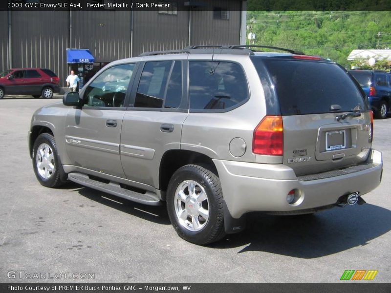 Pewter Metallic / Dark Pewter 2003 GMC Envoy SLE 4x4