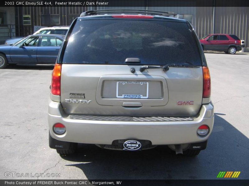 Pewter Metallic / Dark Pewter 2003 GMC Envoy SLE 4x4