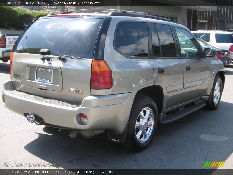 Pewter Metallic / Dark Pewter 2003 GMC Envoy SLE 4x4