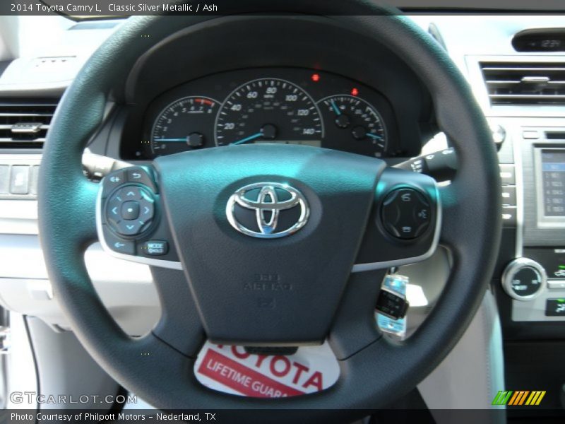 Classic Silver Metallic / Ash 2014 Toyota Camry L