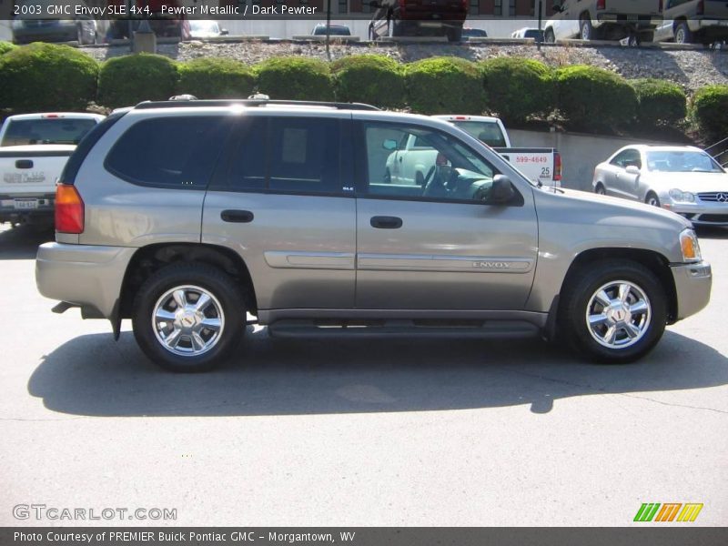 Pewter Metallic / Dark Pewter 2003 GMC Envoy SLE 4x4