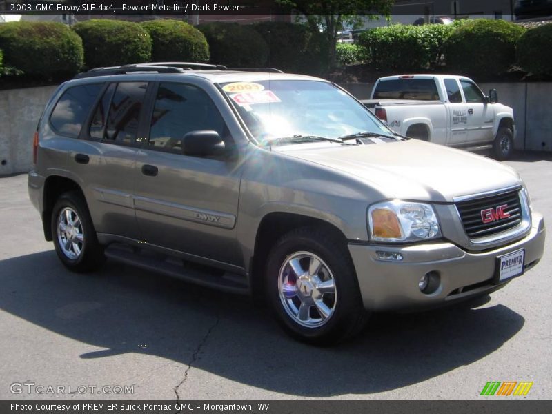 Pewter Metallic / Dark Pewter 2003 GMC Envoy SLE 4x4