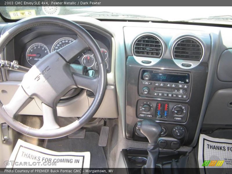 Pewter Metallic / Dark Pewter 2003 GMC Envoy SLE 4x4