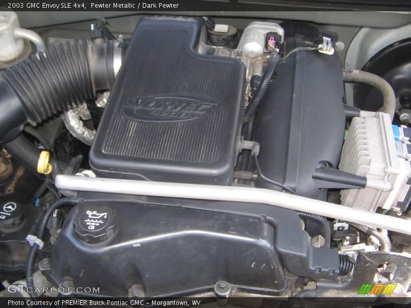Pewter Metallic / Dark Pewter 2003 GMC Envoy SLE 4x4