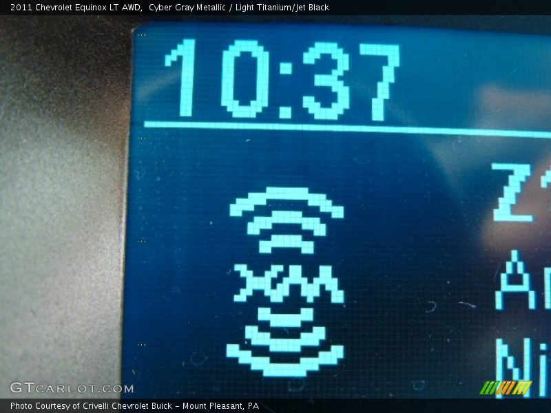 Cyber Gray Metallic / Light Titanium/Jet Black 2011 Chevrolet Equinox LT AWD