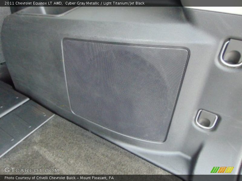 Cyber Gray Metallic / Light Titanium/Jet Black 2011 Chevrolet Equinox LT AWD