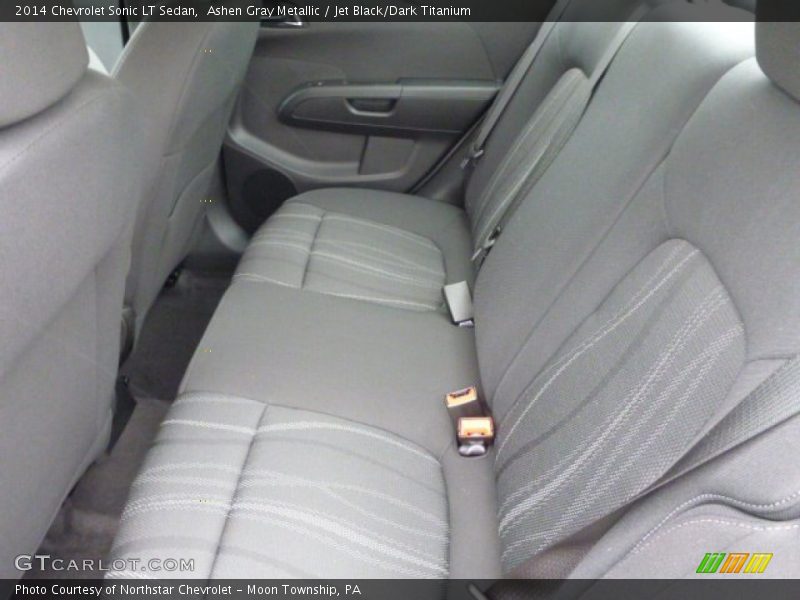 Ashen Gray Metallic / Jet Black/Dark Titanium 2014 Chevrolet Sonic LT Sedan