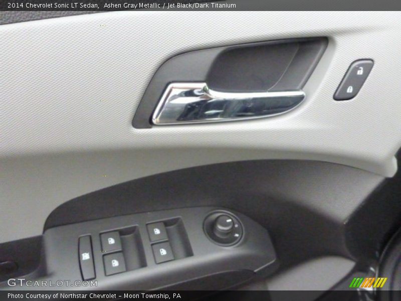 Ashen Gray Metallic / Jet Black/Dark Titanium 2014 Chevrolet Sonic LT Sedan