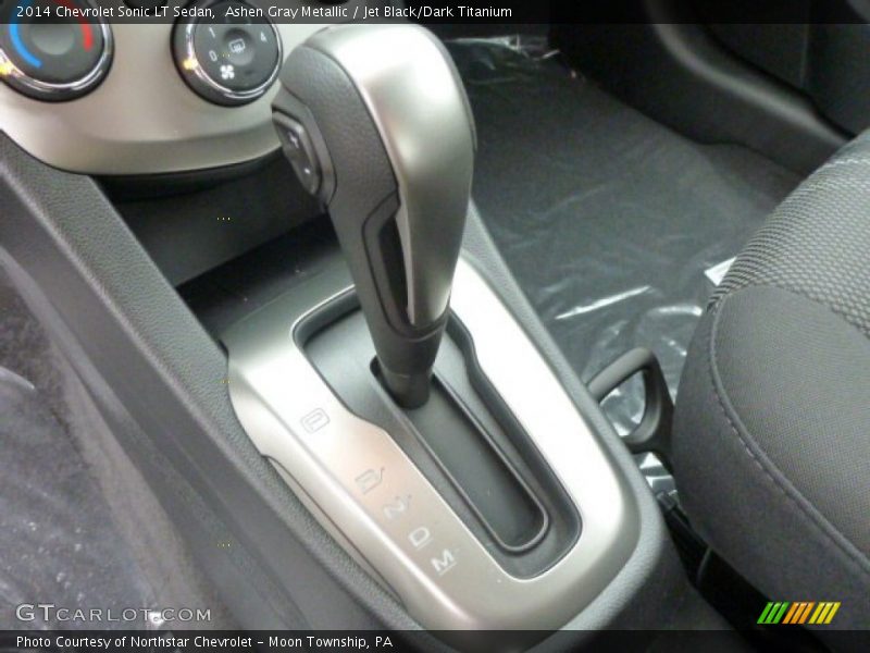 Ashen Gray Metallic / Jet Black/Dark Titanium 2014 Chevrolet Sonic LT Sedan